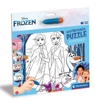 CLEMENTONI Igračka puzzle složi i oboji Frozen II 30 dijelova C80437