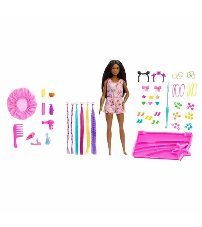 MATTEL Igračka Barbie lutka sa dodacima za pravljenje ukrasa HHM39