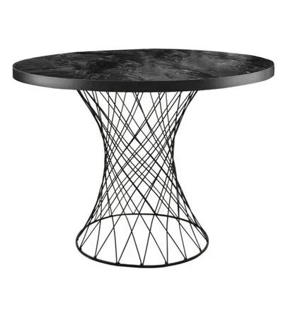 MASTER Stol okrugli 70cm crni