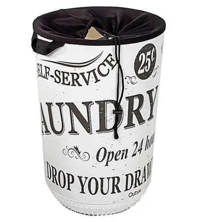 QUTU Košara višenamjenska 40l Laundry QOJA