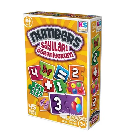 KS GAMES Igračka puzzle spoji brojeve 45 dijelova NG259