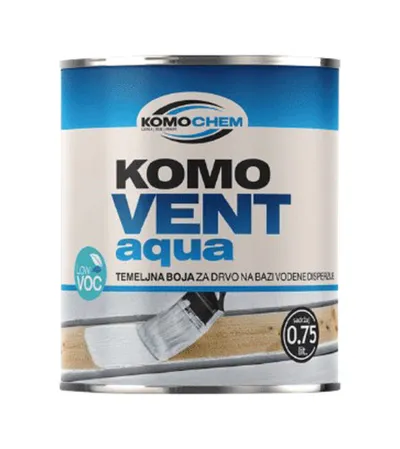 KOMOCHEM Boja temeljna za drvo Komovent Aqua 0,75l bijela