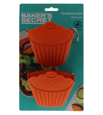 BAKERS SECRET Hvataljke silikonske set 2/1 11,2cm BS40111