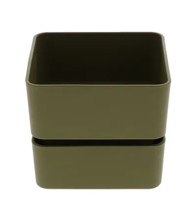 TERA Saksija Veleta 9 Olive fi9cm maslinasto zelena