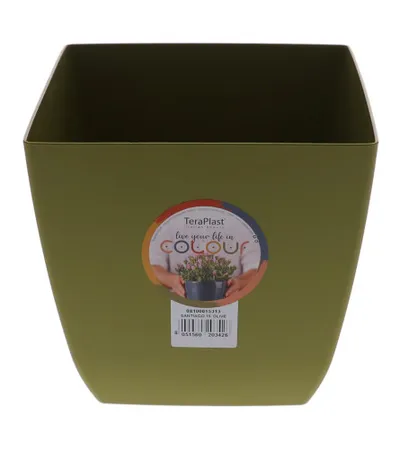 TERA Saksija Santiago 20 Olive fi 20cm maslinasto zelena
