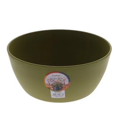 TERA Saksija Vila 30 Olive fi 30cm maslinasto zelena