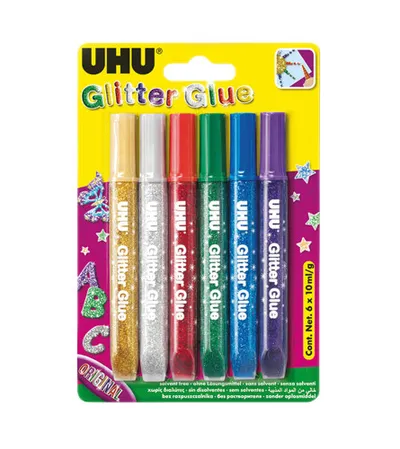 UHU Ljepilo 6x10ml 39040-O sjajno