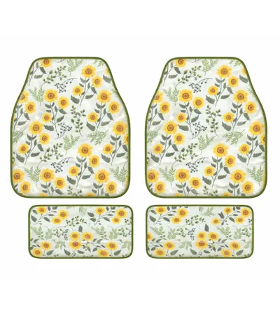 MASTER Otirači za auto set 4/1 Suncokret 6575170