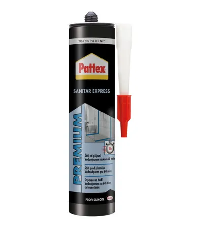 PATTEX Silikon Sanitar Express transparent 280ml