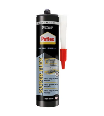 PATTEX Silikon Neutral Universal bijeli 280ml