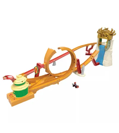 MATTEL Igračka Hot Wheels staza sa autićem Super Mario HMK49