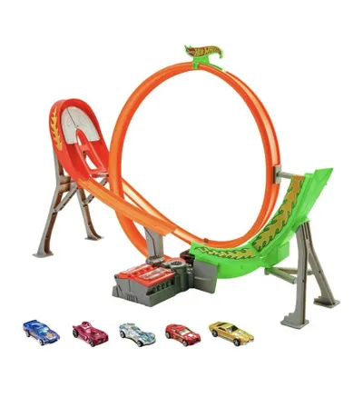 MATTEL Igračka staza sa 5 autića Hot Wheels FCF18