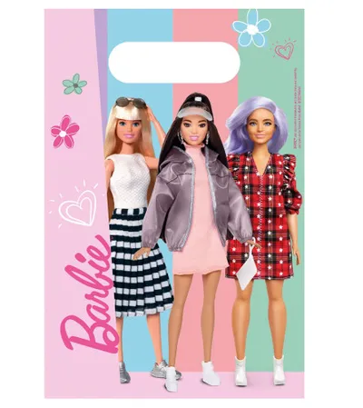 AMSCAN Kese ukrasne Barbie 23,6x15,8cm 9915478