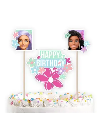 AMSCAN Ukras za tortu barbie 25x15cm 9915479