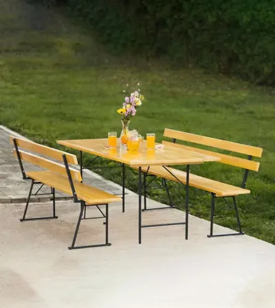 MEDEKS Sto vrtni 80x140cm ELEGANCE 5120032