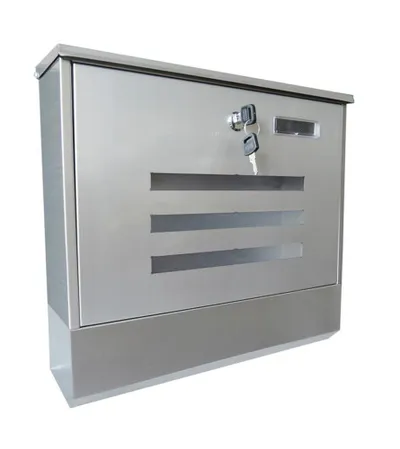 MASTER Poštansko sanduče 365x130x370mm 23242-S Inox