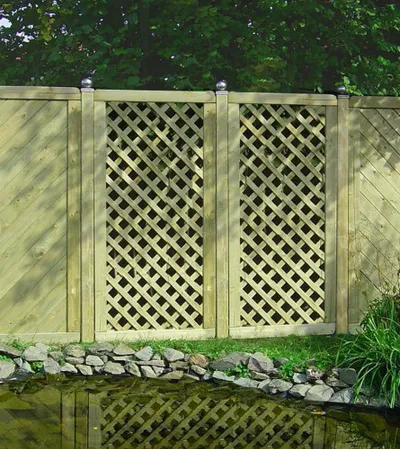 BD BURCHEX Ograda drvena 60x180cm Sandra 02293