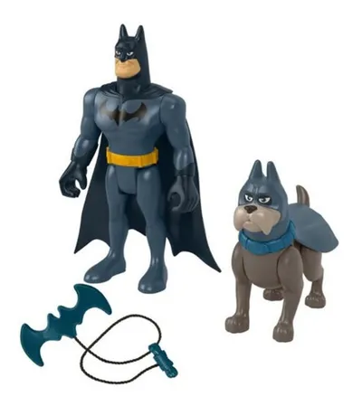 FISHER PRICE Igračka figura Batman i njegov pas Ace HGL03-6556-9655