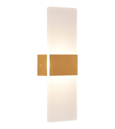 MASTER Lapma LED zidna 10W 3000-6000K 10x27cm GS-623392 zlatna