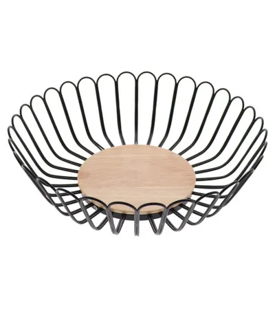 MASTER Zdjela za voće 30,5x9cm FTD1682 crna mat