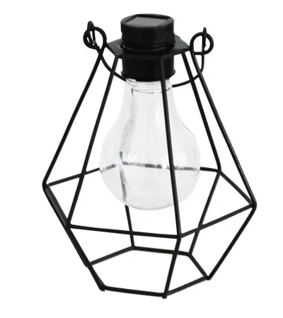 KYNAST Laterna solarna LED sa metalnim okvirom 11x13x14,5cm GARDEN 613-400909