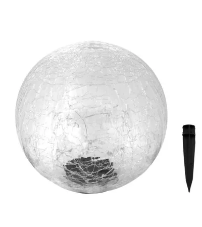KYNAST Lampa LED solarna kugla fi25 cm GARDEN 613-401174