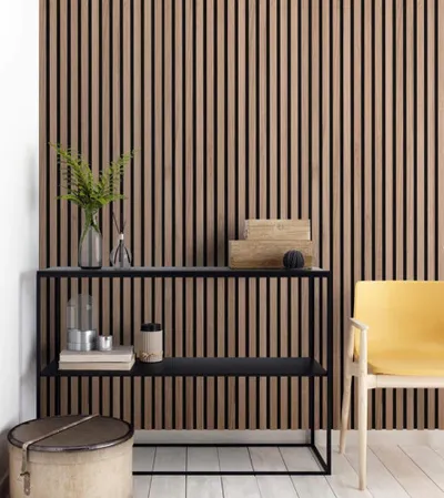 MASTER Panel akustični obli 270x60cm MDF orah 8292C