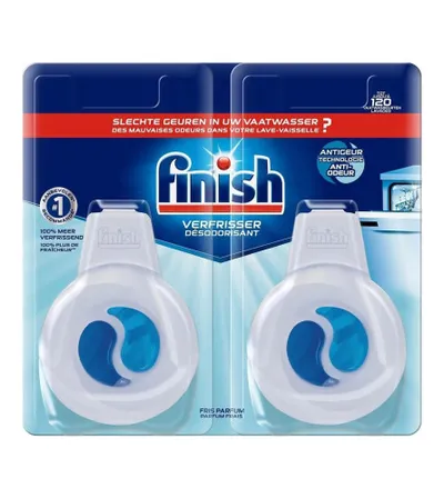 FINISH Osvježivač mašine za suđe Anti Odor 2x4ml
