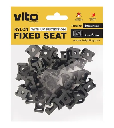 VITO Obujmica za vezice 5mm 50/1 SEAT-P 7100470 crna