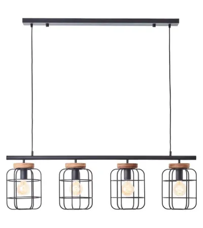 BRILLANT Luster žičani 4x40W E27 A60 Gwen 99798/66