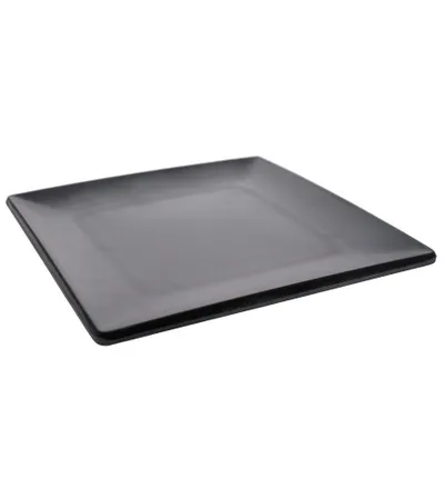 MASTER Tanjir za serviranje 22x22 cm crni melamin 24/250855 240685