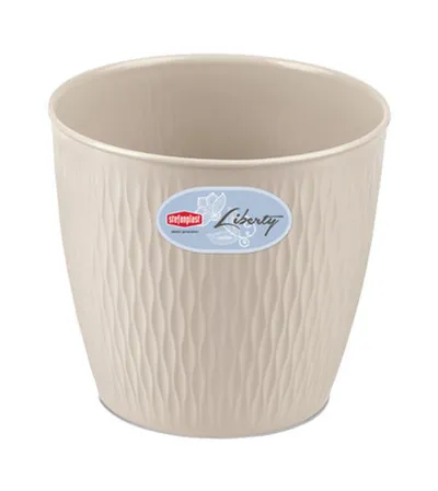 STEFANPLAST Saksija LIBERTY 20x19cm 87206 bijela