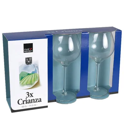 ROYAL Čaše za vino 430ml CRIANZA 3/1 063