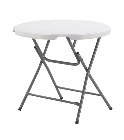 MASTER Stol sklopivi PVC ZY80A bijeli