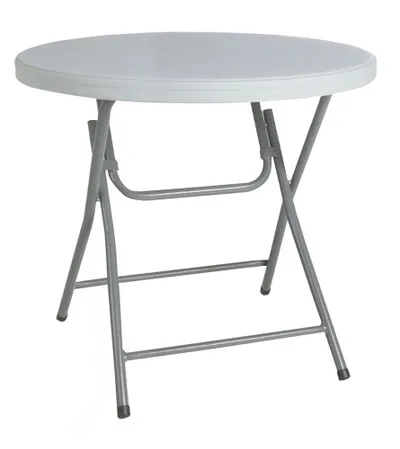 MASTER Stol sklopivi barski PVC ZY-60A bijeli