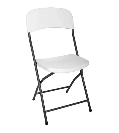 MASTER Stolica sklopiva sa naslonom PVC YC-039 bijela