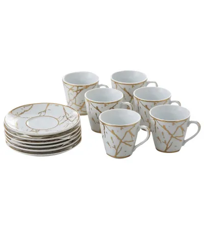 MASTER Šoljice zlatne set 12/1 240593