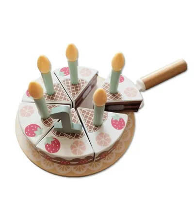 TOOKY TOY Igračka drvena rođendanska torta TH544B