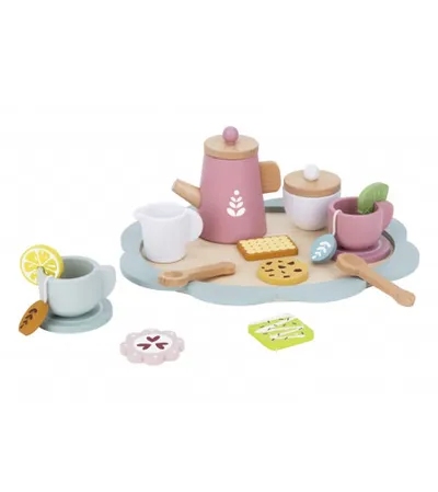 TOOKY TOY Igračka drveni set za čajanku TJ271