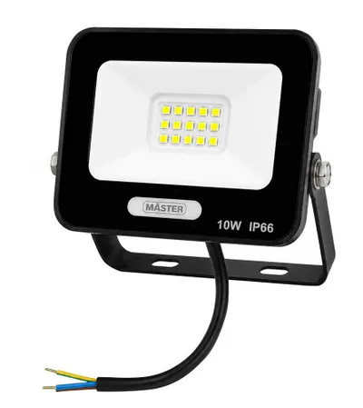 MASTER Reflektor LED 10W 6500K HB24-10W crni