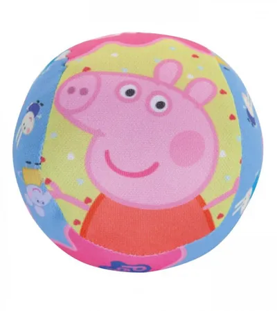 JOHN Igračka plišana lopta Peppa Pig 10cm 407692