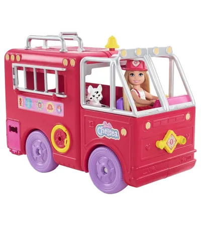 MATTEL Igračka Barbie vatrogasna kola 195455