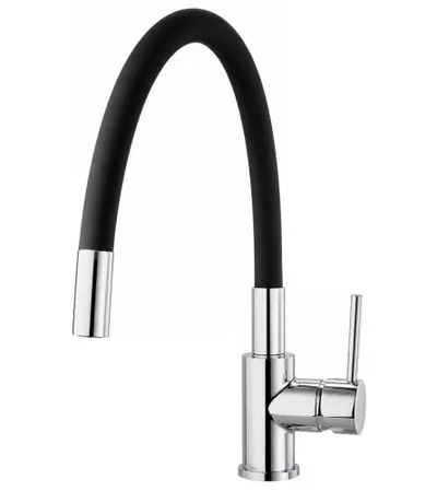 MASTER Baterija za sudoper s gumom 7811-6B crna