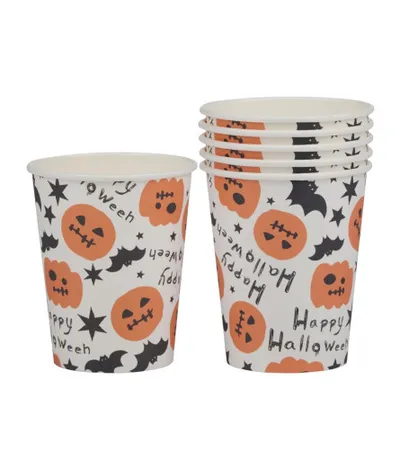 MASTER Čaše papirne HALLOWEEN set 6/1 7318
