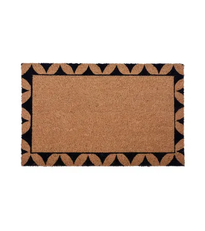 MASTER Otirač za noge PVC Kokos-petal black border 45x75x1,5cm