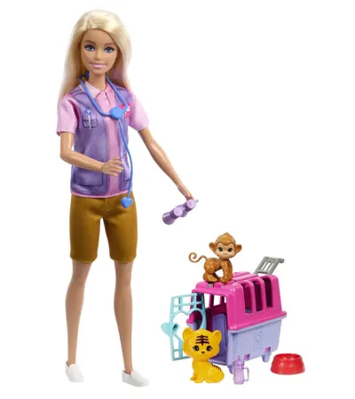 MATTEL Igračka Barbie veterinarka set HRG50