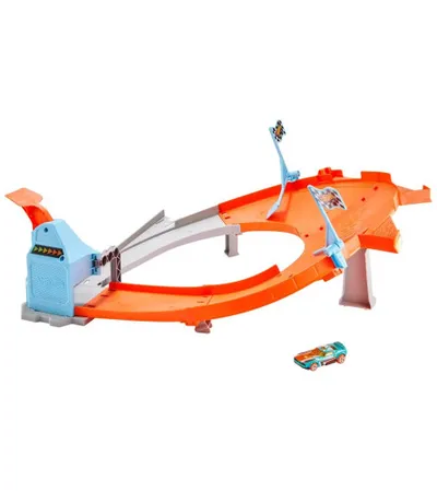 MATTEL Igračka autostaza sa autićem CHAMPION HOT WHEELS GBF81