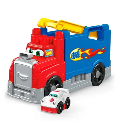 MEGA BLOKS Igračka kocke za slaganje kamion i autić FVJ01