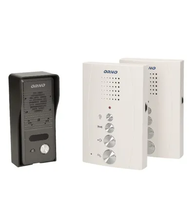 ORNO Interfon za 1 stan bez slušalice OR-DOM-RE-920/W