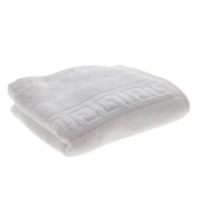 MASTER Peškir Hotelski 30x50cm 500gr SERENITY LUXURY Greek Border 3050W001 bijeli